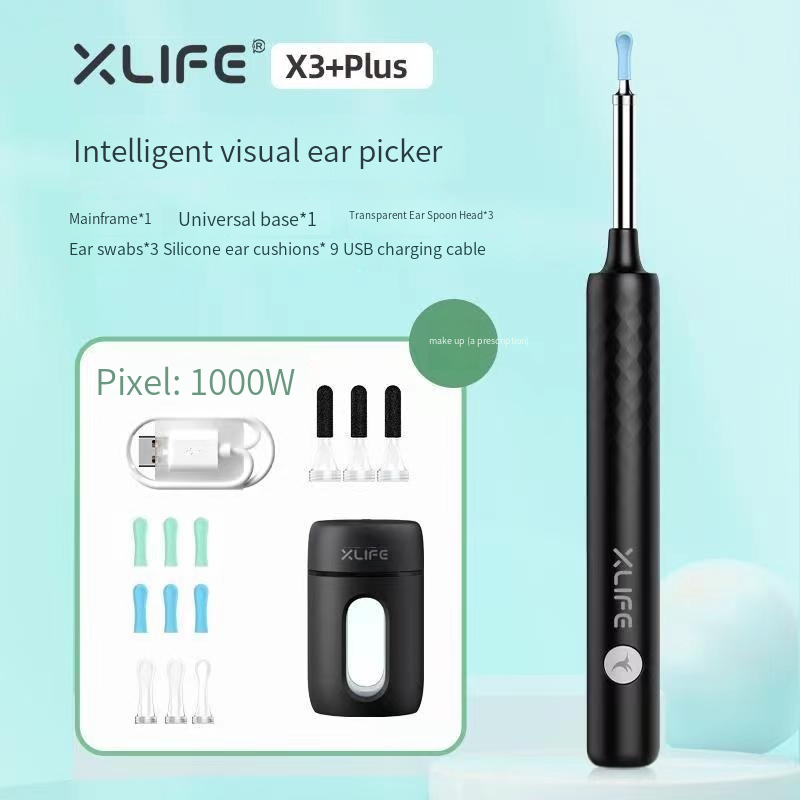 50%OFF Endoscopic Ear Cleaning Kit Ear Extraction Spoon