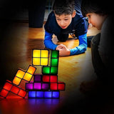 LED light-emitting Tetris lights