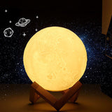 30%off Moon shape ambient light Night light Diameter 8 cm 10 cm 12 cm
