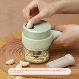 【XLYAT】Kitchen multi-functional automatic garlic grinder slicer