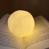 30%off Moon shape ambient light Night light Diameter 8 cm 10 cm 12 cm