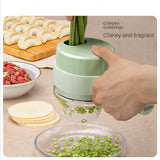 【XLYAT】Kitchen multi-functional automatic garlic grinder slicer