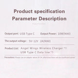 40% OFF Angel Wings Wireless Charger