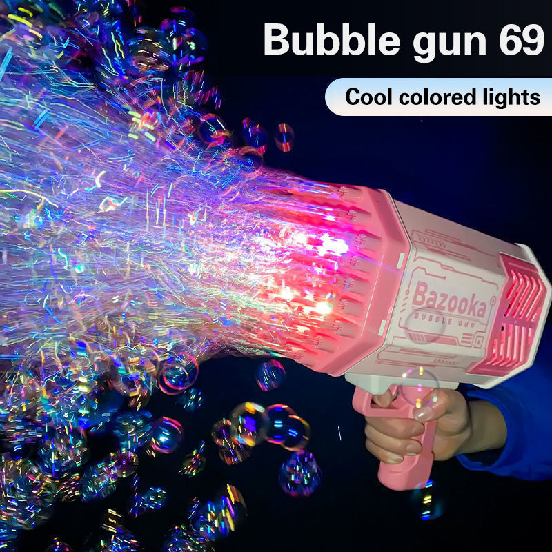 50% OFF【XLY】Dazzling bubble gun
