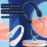 50% OFF【XLY】Portable hanging around the neck fan
