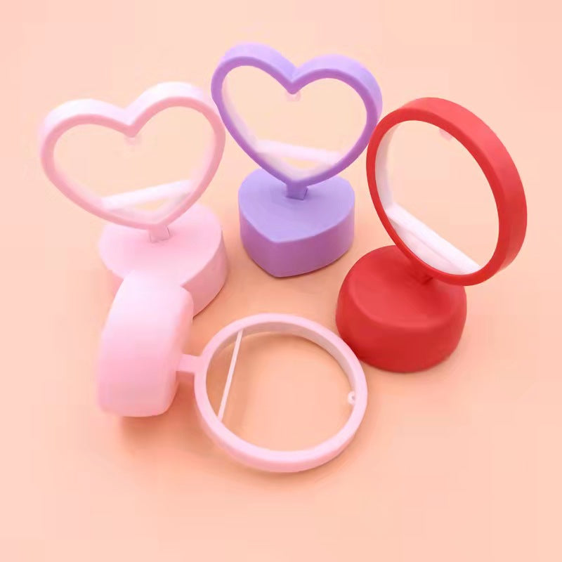 【OHMS】Heart shaped small night light children's toy