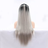 50% OFF Long straight hair with gradient