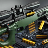 50% OFF AWM soft bullet sniper rifle pneumatic toy pistol