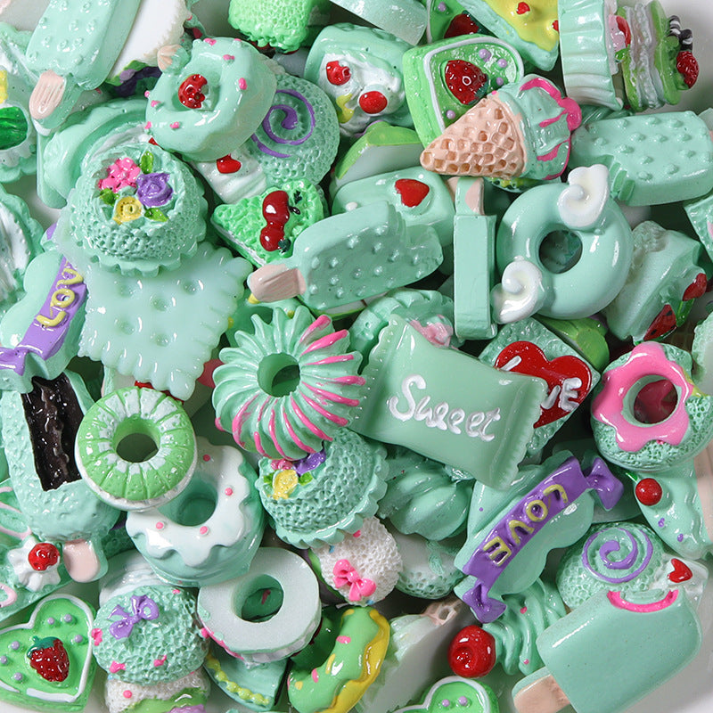 70% OFF 【OHMS】DIY cartoon resin patch cake snack mix