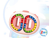 50% off Rotating Magic Beans Cube Fingertip Fidgeted Toys Kids Adults Stress Relief Spin Bead Puzzles Children Education Intelligence Balls Puzzles